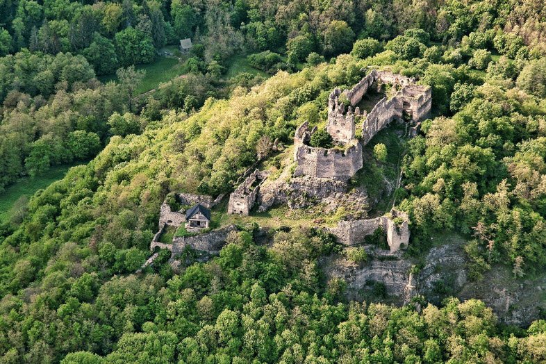 Čabraď Castle, Čabradský Vrbovok, Slovakia, Slovakia